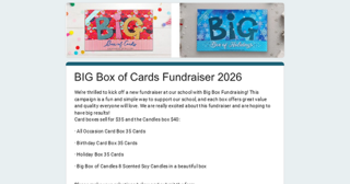 Dalhousie Big Box Fundraiser